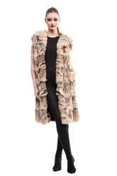 Vestă din blană naturală LINX - Sofia Boutique